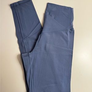 Aerie Crossover Leggings Blue M